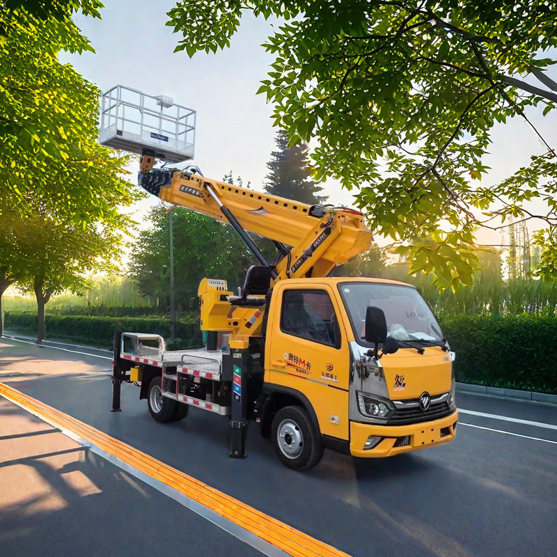 EURO 5 Foton 4*2 Werkplatform op voertuig gemonteerd 24 Meter luchtplatform Truck gemonteerd