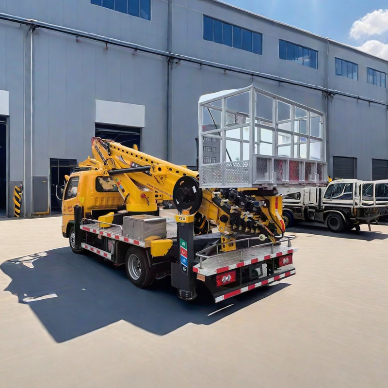 EURO 5 Foton 4*2 Werkplatform op voertuig gemonteerd 24 Meter luchtplatform Truck gemonteerd