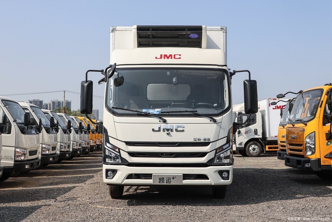 Famous Jmc Lichte Koeltruck 4x2 Bevroren Voedsel Transport Truck Te koop