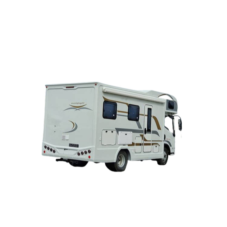 YUEJIN 4x2 Mobile Auto Motorhome Outdoor Luxe RV Caravan Van Voor gezinsreizen