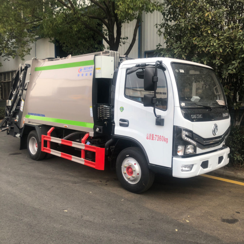 2023 Nieuwe Dongfeng Min vuilniswagen te koop 7m3 Compactor vuilniswagen