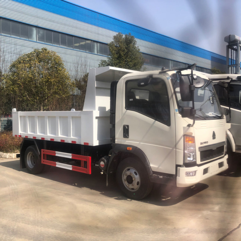 China gloednieuwe HOWO 6 wielen 5 ton mini dump truck tipper truck te koop
