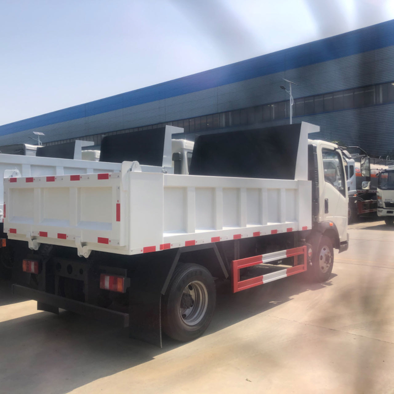 China gloednieuwe HOWO 6 wielen 5 ton mini dump truck tipper truck te koop