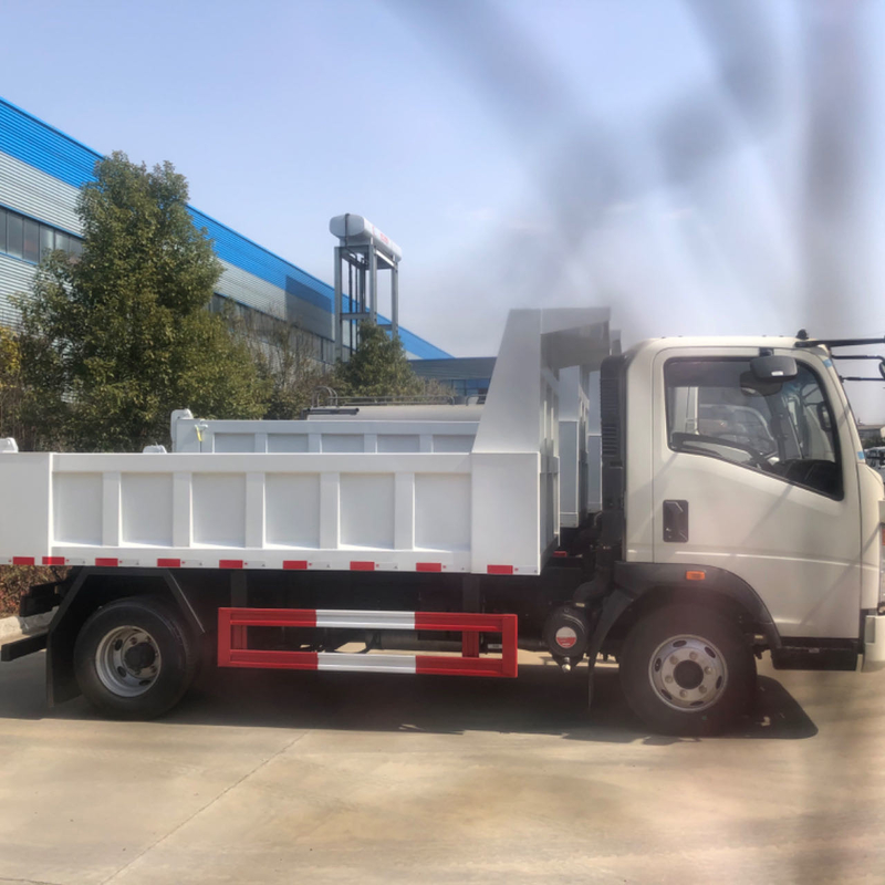 China gloednieuwe HOWO 6 wielen 5 ton mini dump truck tipper truck te koop