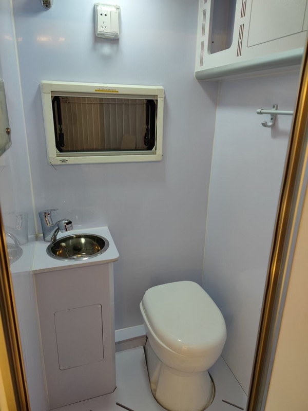 Van de Caravanvan decorated shell 220V van de glasvezeldoos rv het Openluchthuis
