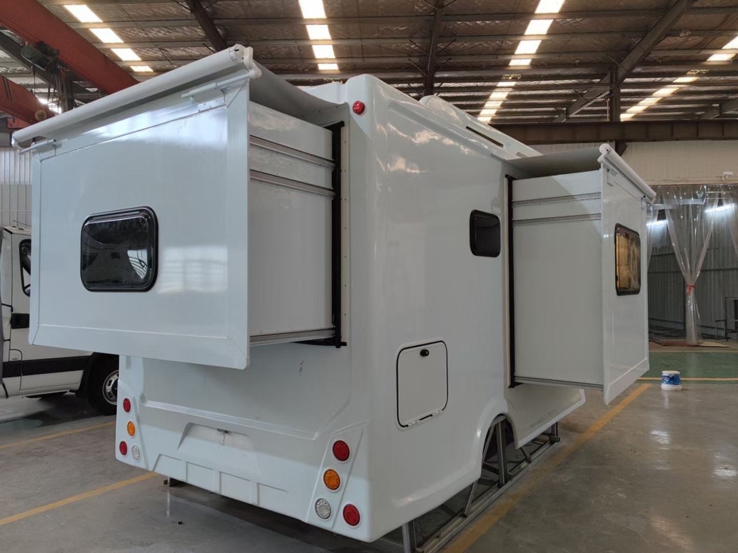 Van de Caravanvan decorated shell 220V van de glasvezeldoos rv het Openluchthuis