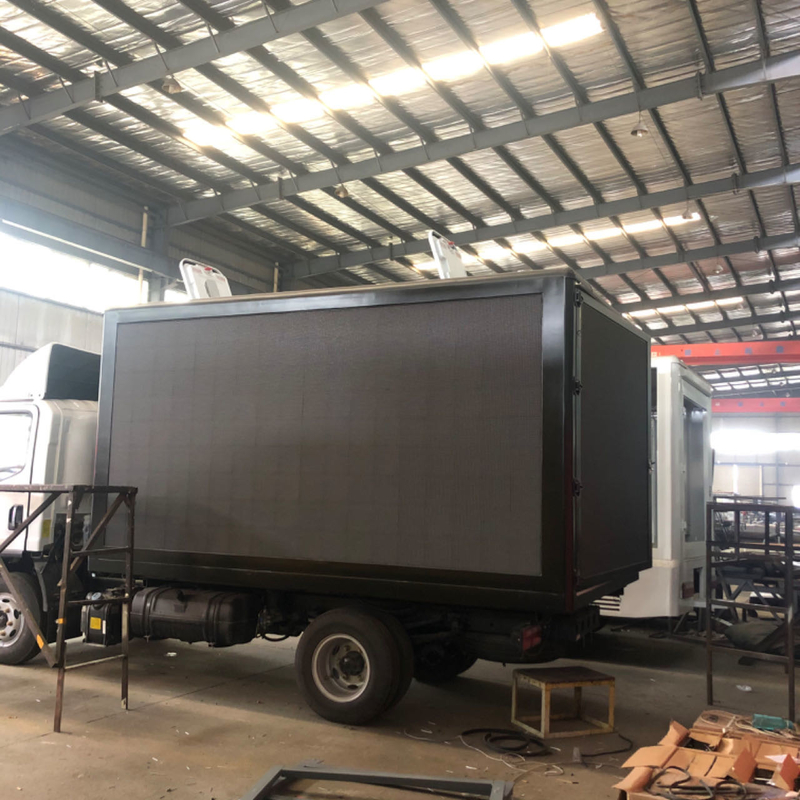 Isuzu Led Display Box Truck Pixel Pitch 8mm Mobile Led Screen Billboard Truck Reclame Led Truck Te koop