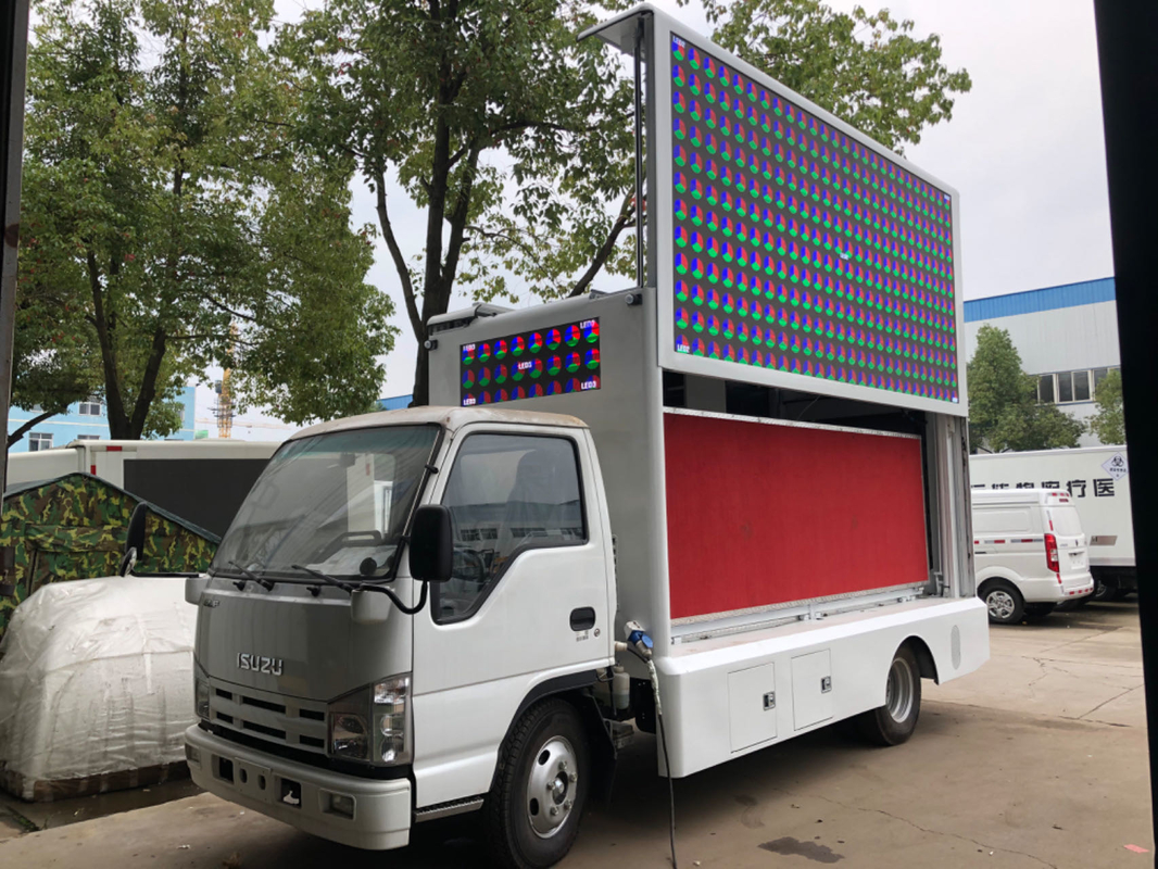 LED Roving Reclame Truck Japan merk 4,2m kleine Led mobiele podiumtruck