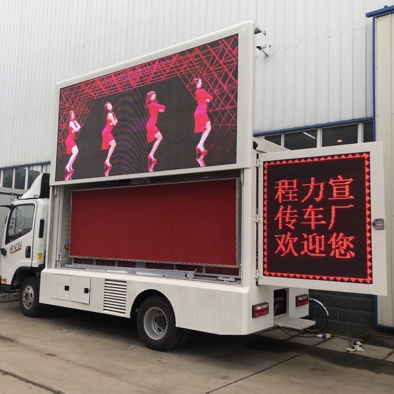 HOWO mobiel licht LED advertentie truck display box billboard helder scherm tekens P4 P5 P6
