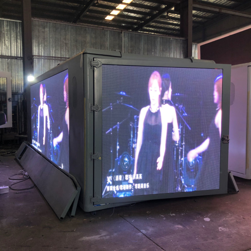 12.5ft*5.6ft P4 P5 P6 Outdoor LED Display Billboard Box 2500kg Capaciteit