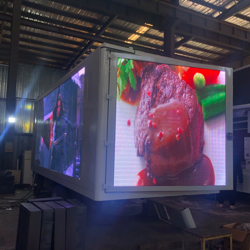 12.5ft*5.6ft P4 P5 P6 Outdoor LED Display Billboard Box 2500kg Capaciteit