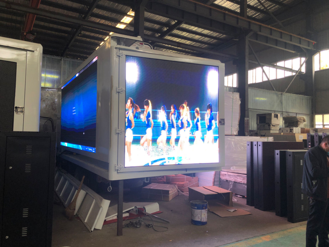 12.5ft*5.6ft P4 P5 P6 Outdoor LED Display Billboard Box 2500kg Capaciteit