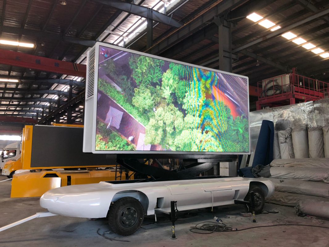 P4 P5 HD Truck Trailer Car Mobile Outdoor Advertising Led Sign Display Voor mobiele winkel