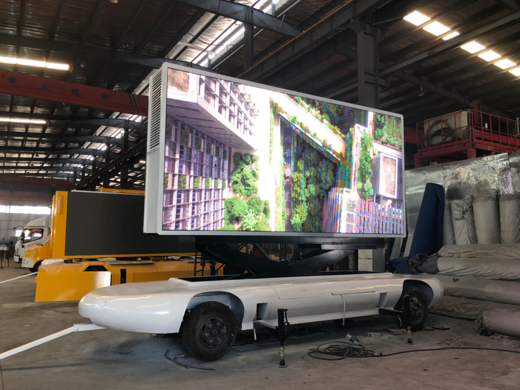 P4 P5 HD Truck Trailer Car Mobile Outdoor Advertising Led Sign Display Voor mobiele winkel