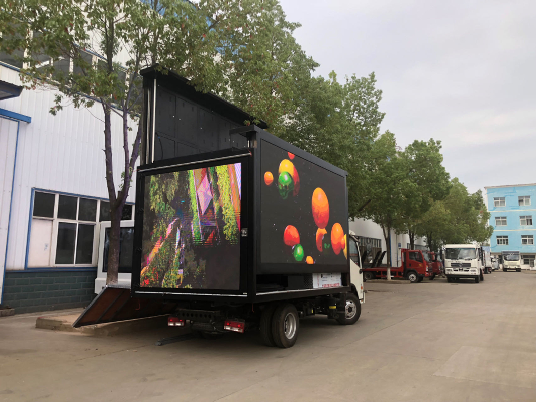 P3 P4 Outdoor waterdicht mobiel geleid video truck / trailer / van mobiele digitale reclame led billboard