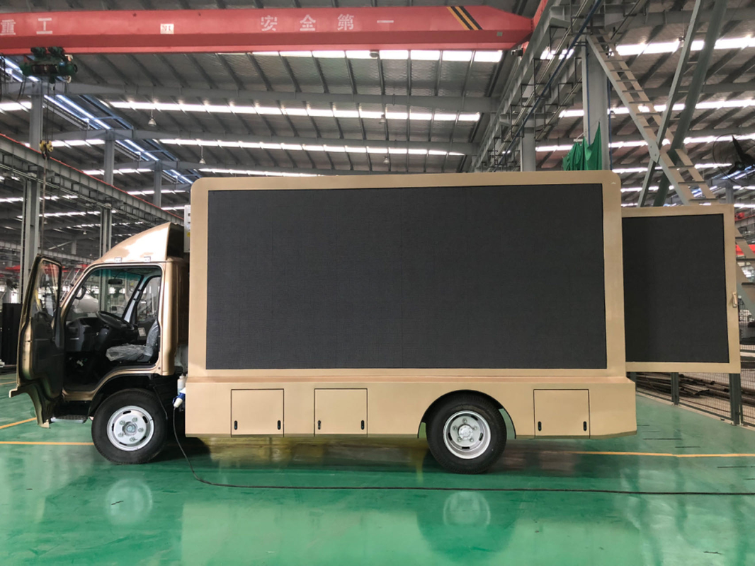 Waterdicht volkleurig P3 P4 scherm mobiele reclamewagen Outdoor Led Display Stage Truck