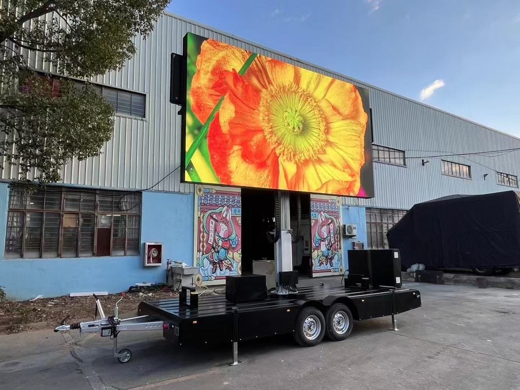 P2.5 P3 P4 P5 P6 P8 P10 Outdoor mobiele reclame Truck Van trailer LED Billboard Big Mobile Pantalla LED-scherm