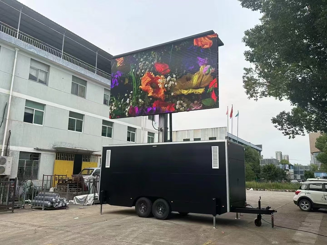 P2.5 P3 P4 P5 P6 P8 P10 Outdoor mobiele reclame Truck Van trailer LED Billboard Big Mobile Pantalla LED-scherm
