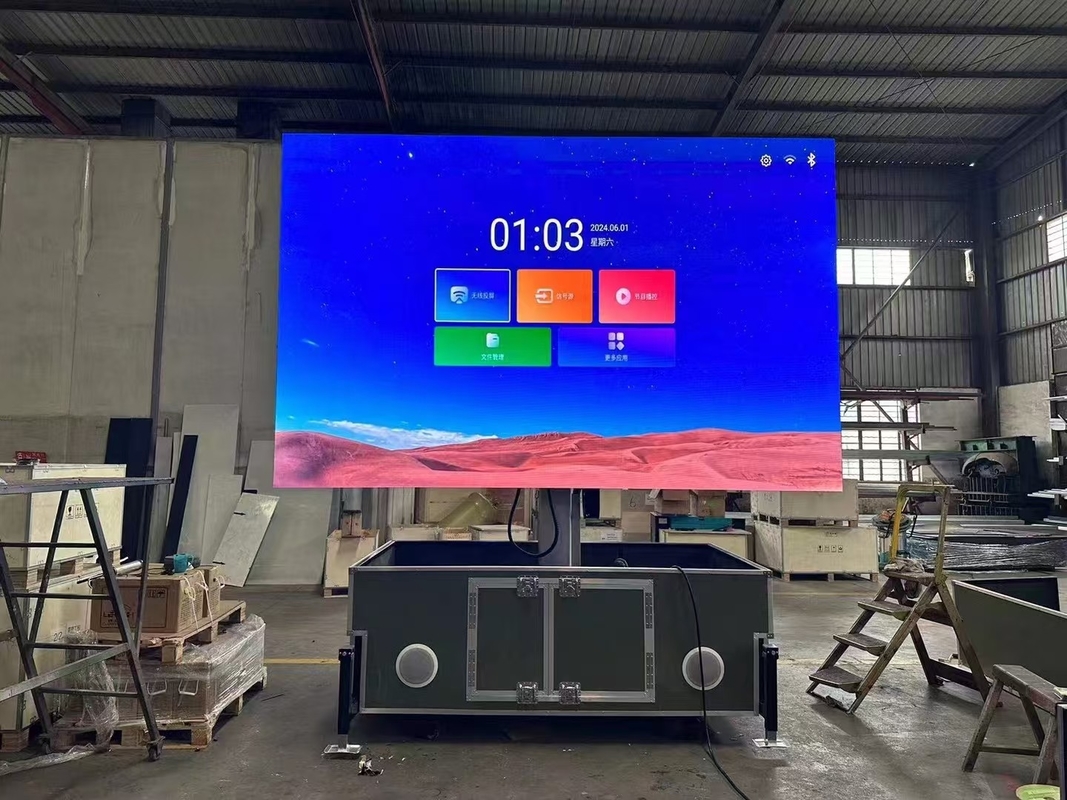 P2.5 P3 P4 P5 P6 P8 P10 Outdoor mobiele reclame Truck Van trailer LED Billboard Big Mobile Pantalla LED-scherm