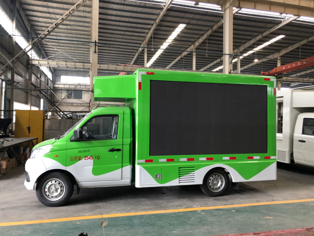 Euro 5 Outdoor P4 Full Color Led Billboard Mobiele reclame Digitale Media Truck