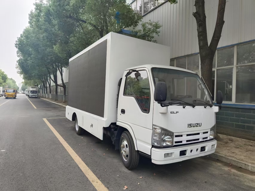 Full Color P5 P6 Mobile LED Billboard Trucks isuzu mobiele digitale billboard truck