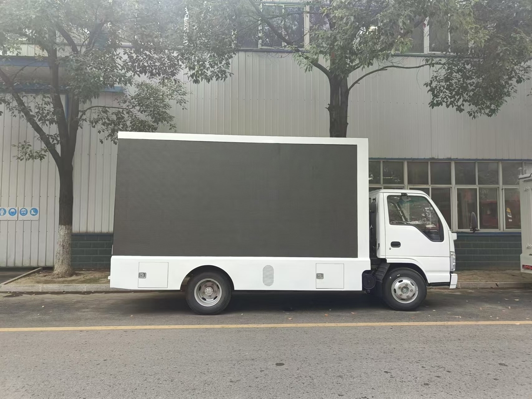 Full Color P5 P6 Mobile LED Billboard Trucks isuzu mobiele digitale billboard truck