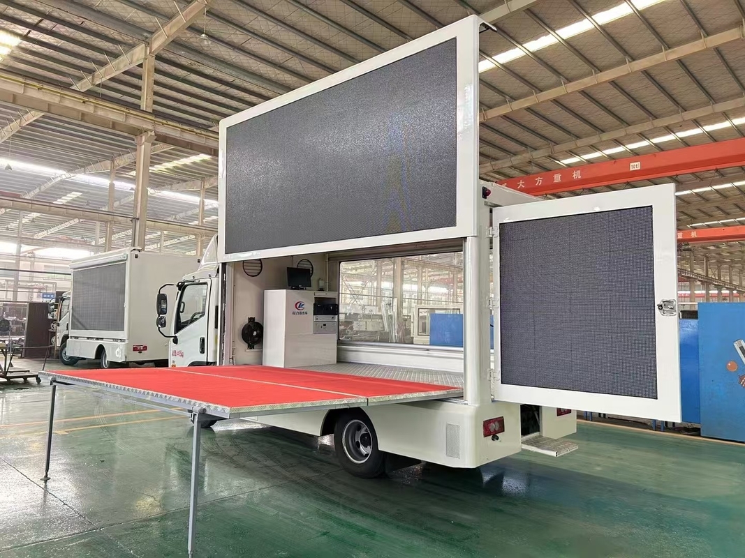 Foton 4X2 mobiele led truck reclame waterdicht P4 P5 P6 outdoor voertuig led display