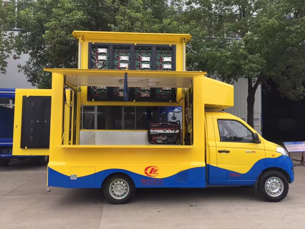 Foton Mobile Led Truck Advertising EURO 6 mini Outdoor Advertising Scherm Mobiele LED Display Truck