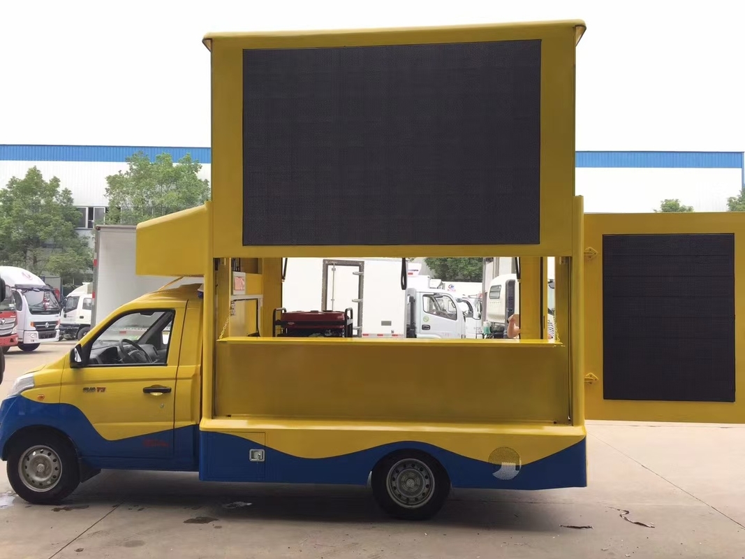Foton Mobile Led Truck Advertising EURO 6 mini Outdoor Advertising Scherm Mobiele LED Display Truck