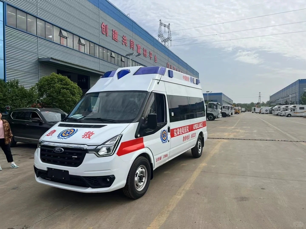 Ford Customization Ambulance Car Voertuig 4x2 Ambulance Car Transit V348 PRO Monitoring ICU Nood ambulance van