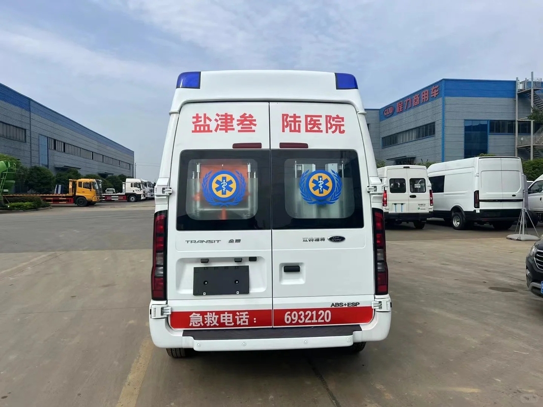 Ford Customization Ambulance Car Voertuig 4x2 Ambulance Car Transit V348 PRO Monitoring ICU Nood ambulance van