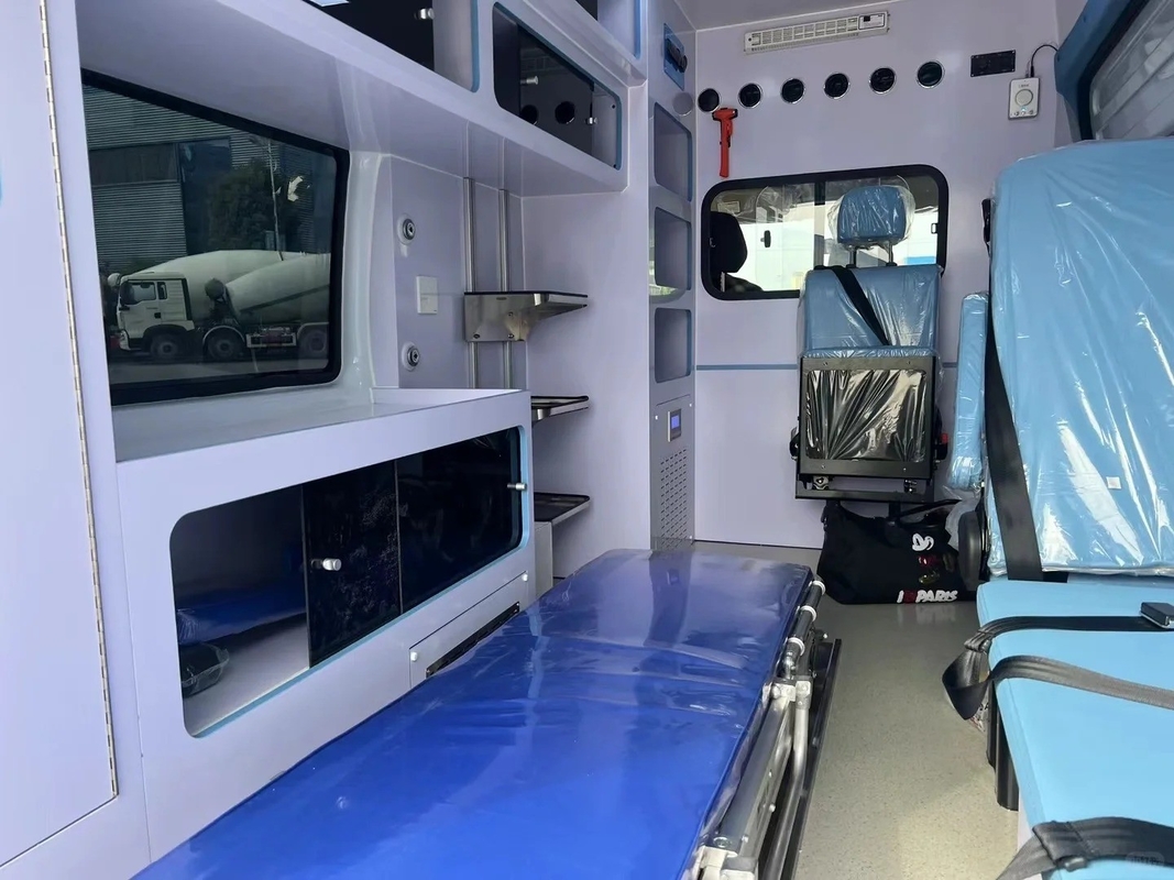 Ford Customization Ambulance Car Voertuig 4x2 Ambulance Car Transit V348 PRO Monitoring ICU Nood ambulance van