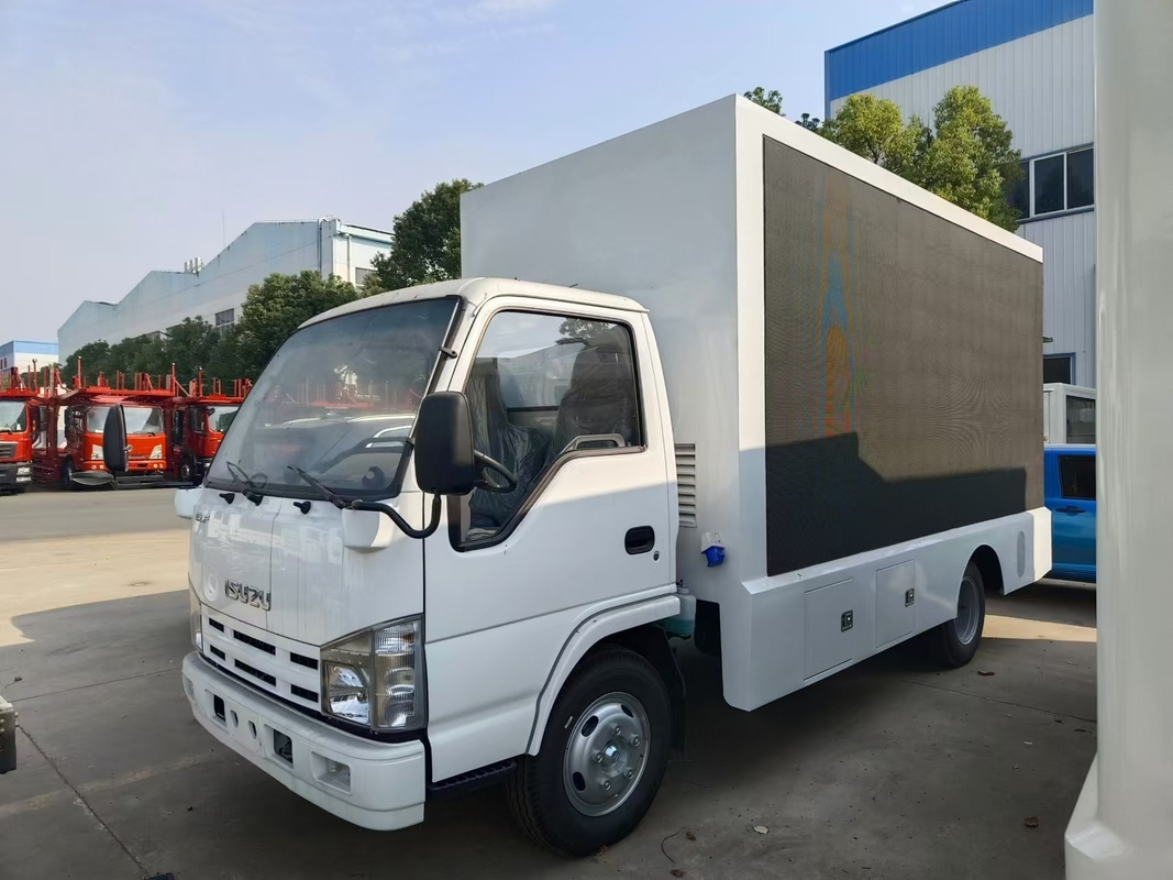 Japanse merk Isuzu Mobile Led Truck Reclame P3 P4 P5 Kleine LED Mobile Led Display Trailer