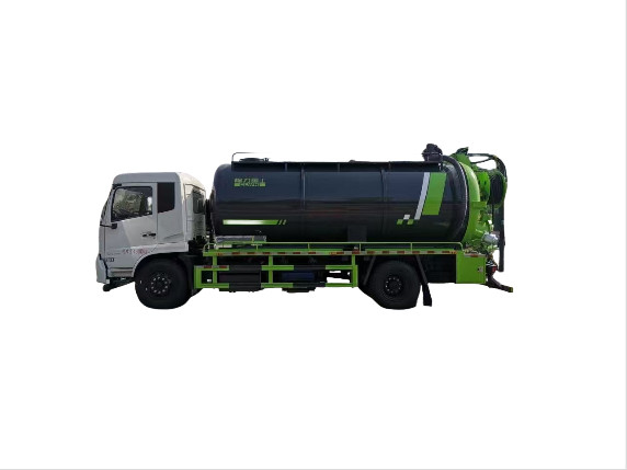 Bekende merk 5m3 4*2 Afvalwater Vacuüm Afvoerzuigtruck Afvoerzuigtrucks