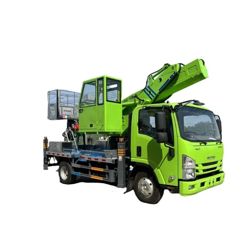Ladder Lift Truck 28m 34m 38m 46mTelescopic Boom Bucket Truck 25m Telescopic Boom Aerial Work Platform Truck for Sales